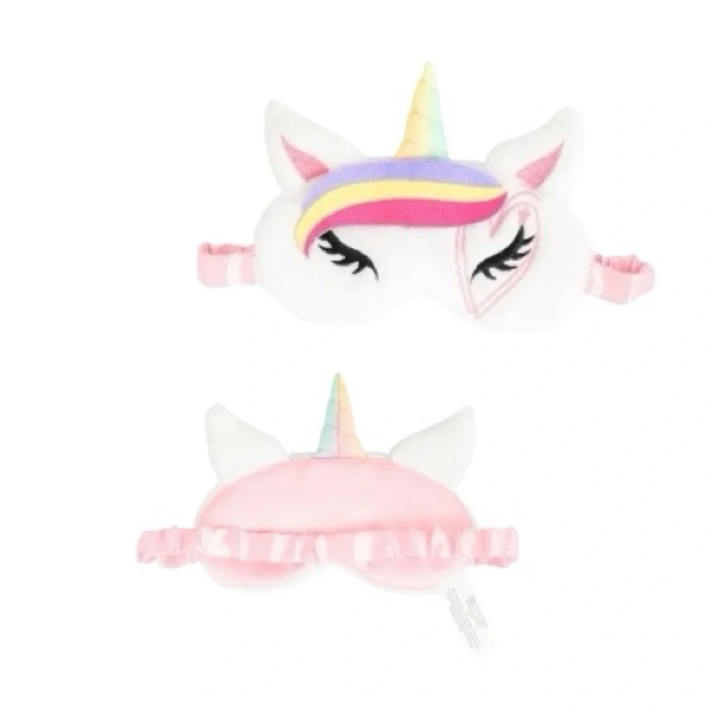 Nickelodeon White and Pink Unicorn Face Mask